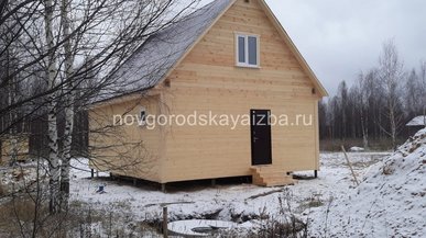 Каркасный дом по индивидуальному проекту в Ивановской области, с. Красноармейское