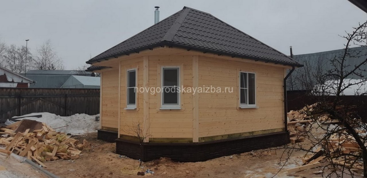 Баня 5х4 из бруса под ключ