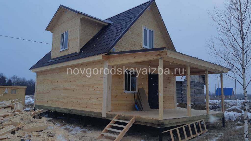 Брусовые дачные дома