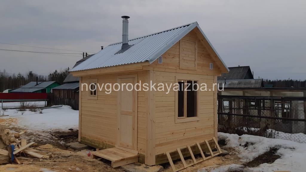 Строительство одноэтажных бань
